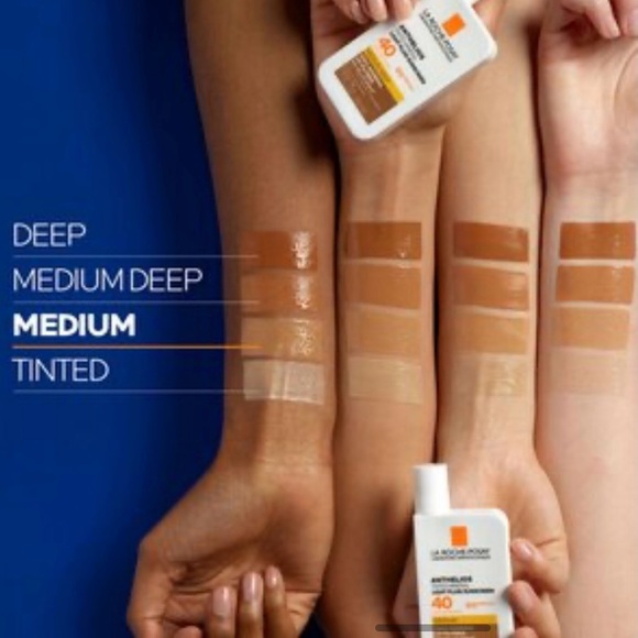 La Roche-Posay Anthelios Tinted Mineral Sunscreen 40 SPF Medium Tan NEW - Picture 4 of 13